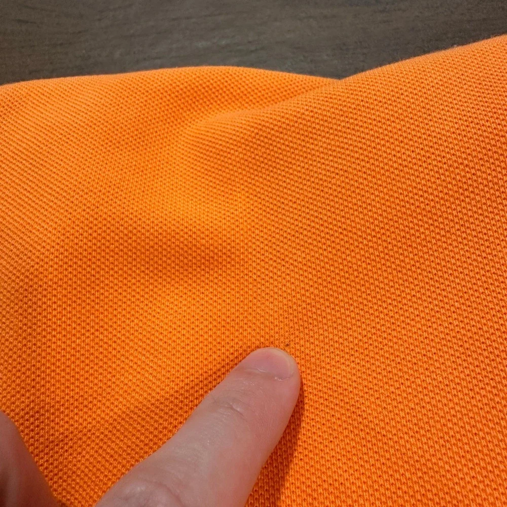 Polo Ralph Lauren Mens Orange Yacht Club 1st Class Nautical Polo Shirt Large NWT
